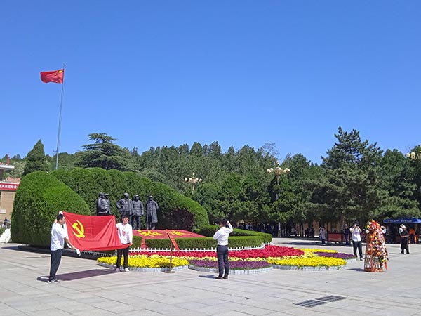西柏坡黨?，F(xiàn)場教學(xué)