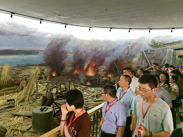西柏坡培訓基地現(xiàn)場教學